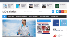 Desktop Screenshot of mdsalaries.com